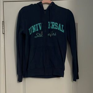 Universal Navy Blue Hoodie Jacket